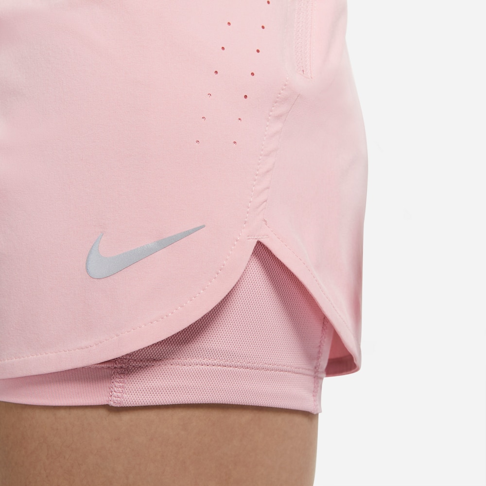 Nike Eclipse 2in1 Treningsshorts Dame Rosa