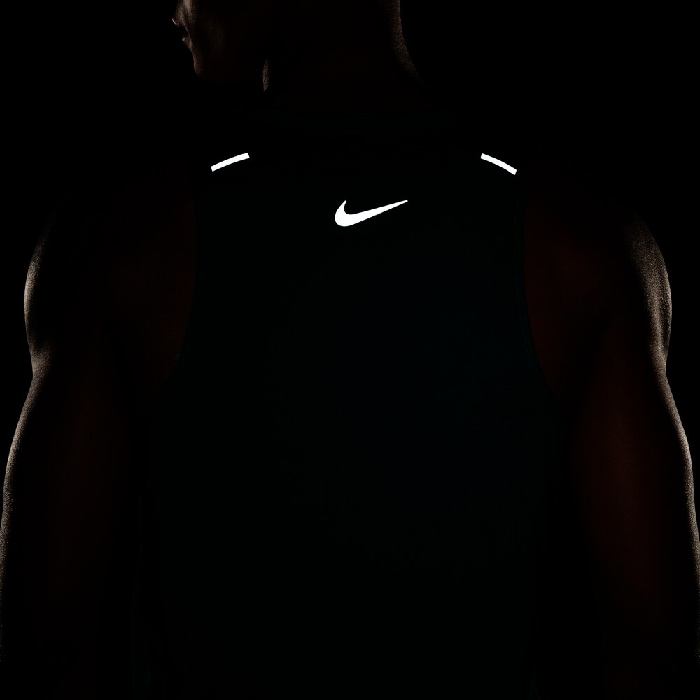Nike Run Division Rise 365 Tank Singlet Herre Grønn