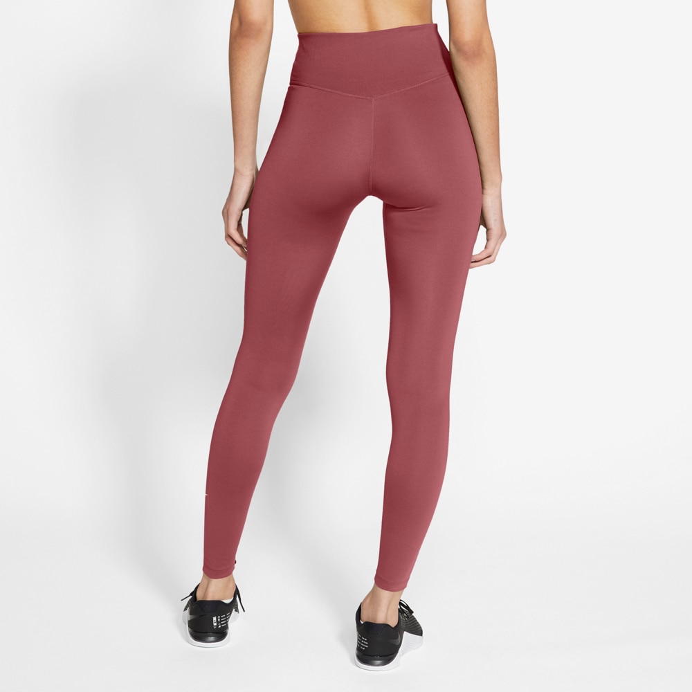 Nike One Tights 2.0 Dame Burgunder