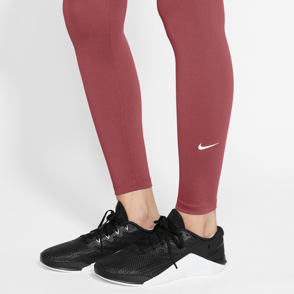 Nike One Tights 2.0 Dame Burgunder