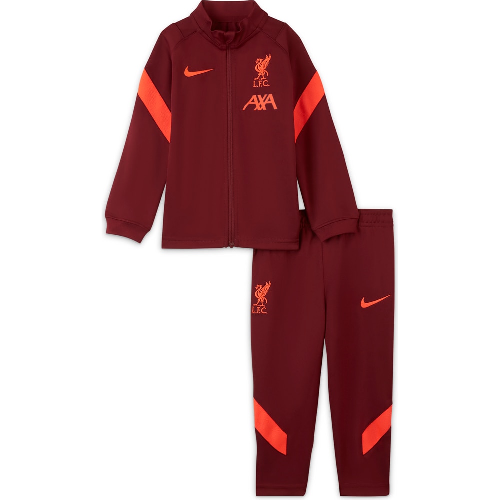 Nike Liverpool FC Treningsdress 21/22 Småbarn Burgunder