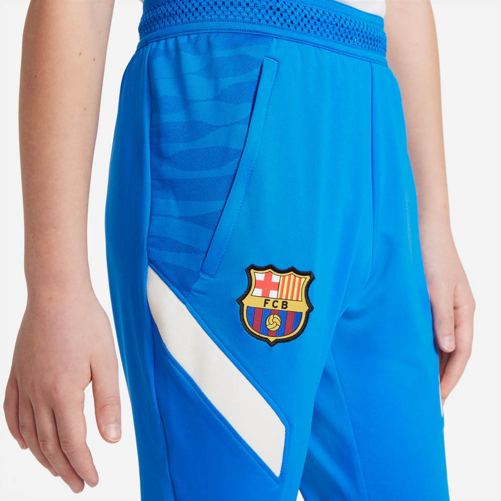 Nike FC Barcelona Treningsbukse 21/22 Barn Blå