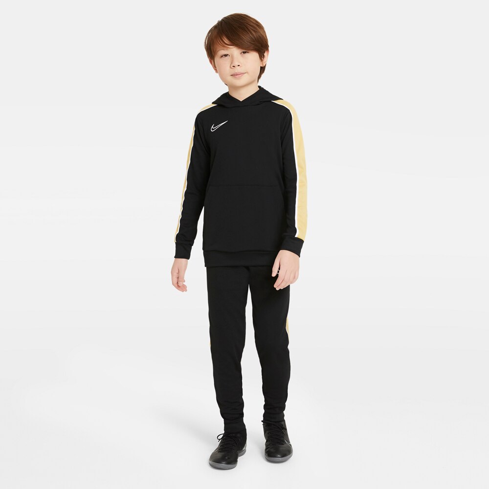 Nike Dry Academy Hoodie Hettegenser Barn Sort/Gull