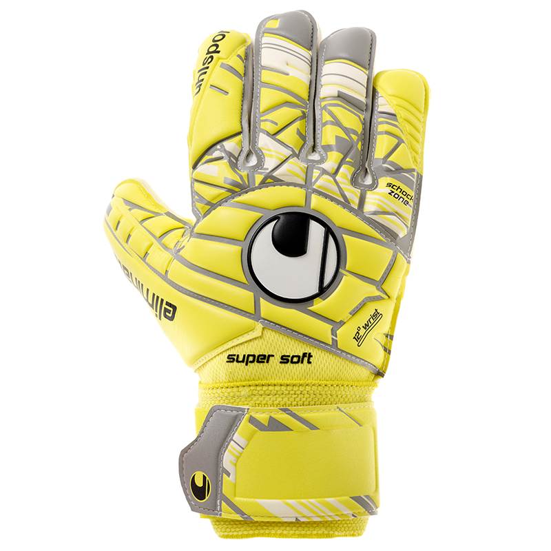 Uhlsport Eliminator Supersoft Keeperhansker Gul