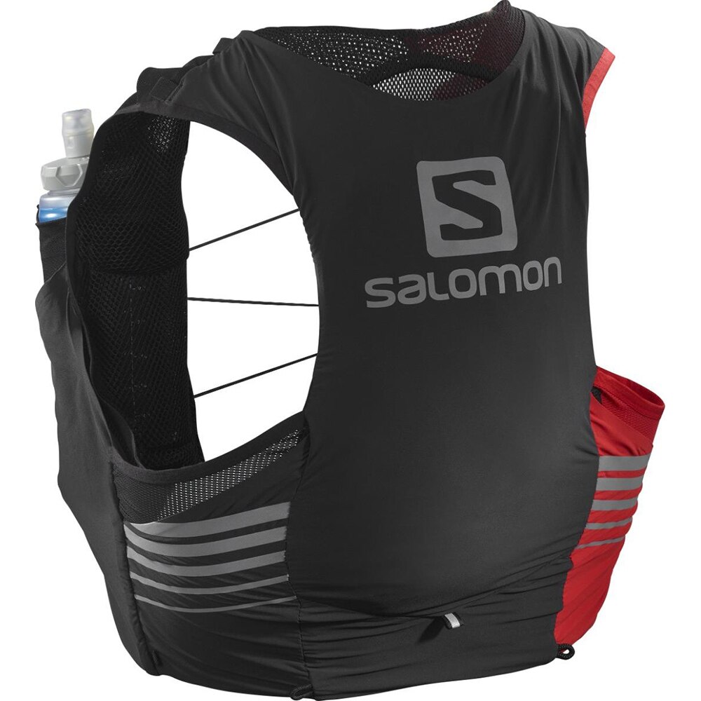 Salomon Sense 5 Drikkevest Sort/Rød Limited Edition