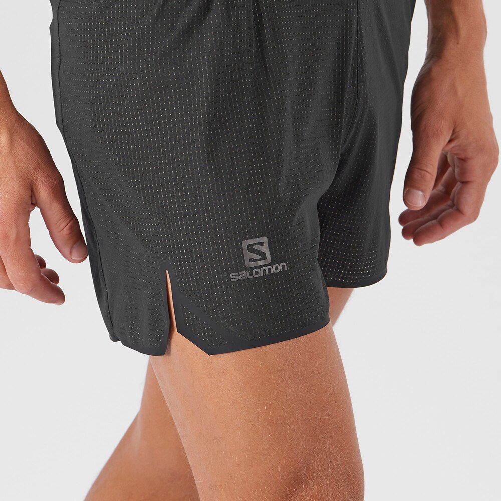 Salomon Sense Aero 4 Shorts Herre Sort