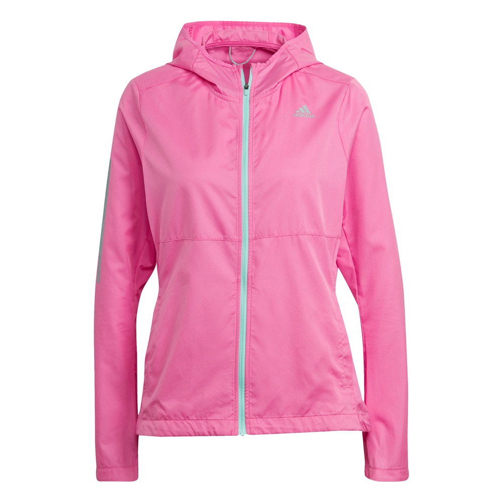 adidas Own The Run Hooded Vindjakke Dame Rosa