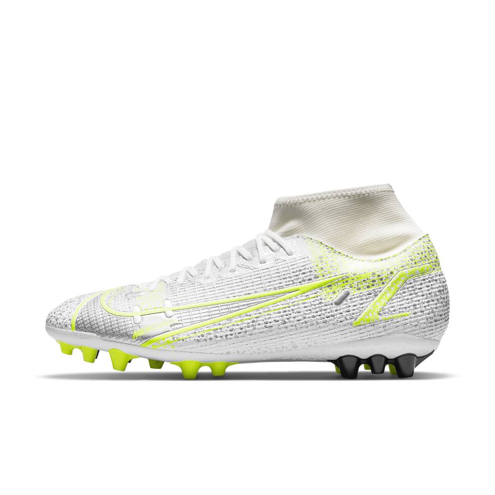 Nike Mercurial Superfly 8 Academy AG-Pro Fotballsko Silver Safari