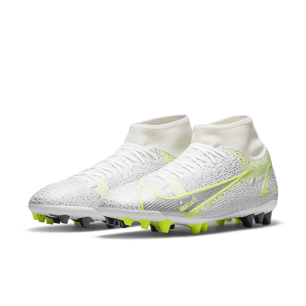 Nike Mercurial Superfly 8 Academy AG-Pro Fotballsko Silver Safari