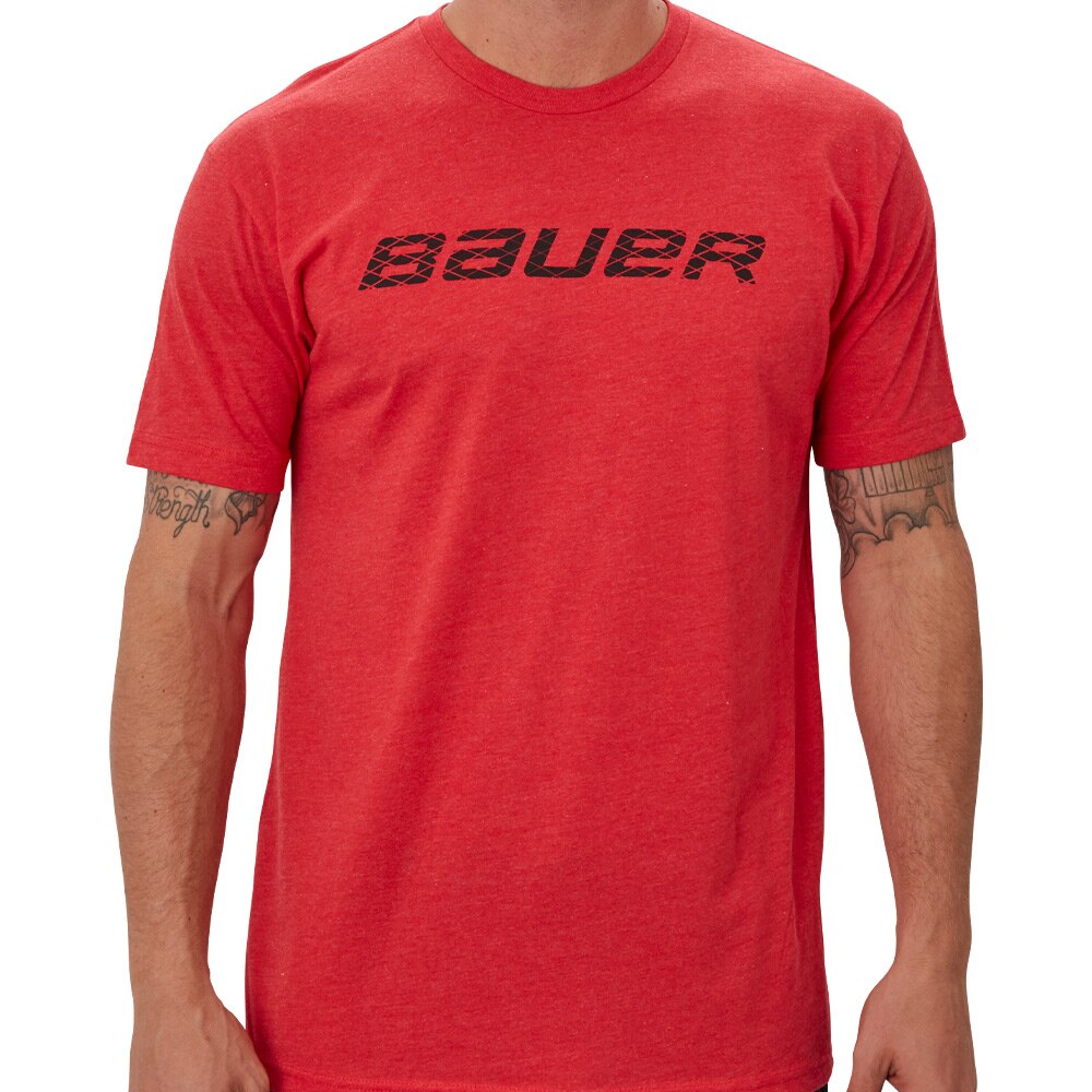 Bauer Graphic Junior T-skjorte Rød