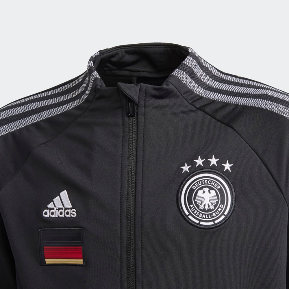 Adidas Tyskland Anthem Fotballjakke EM 2021 Barn Sort
