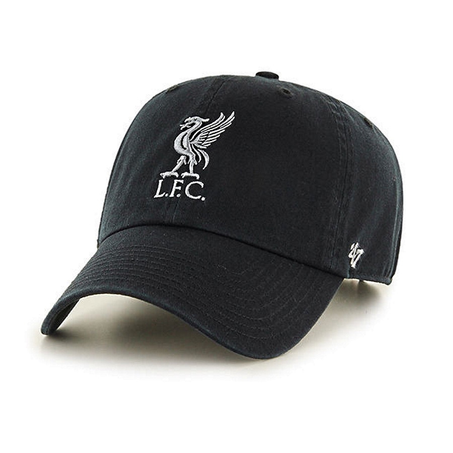 47 Liverpool FC Clean Up Caps Sort/Grå