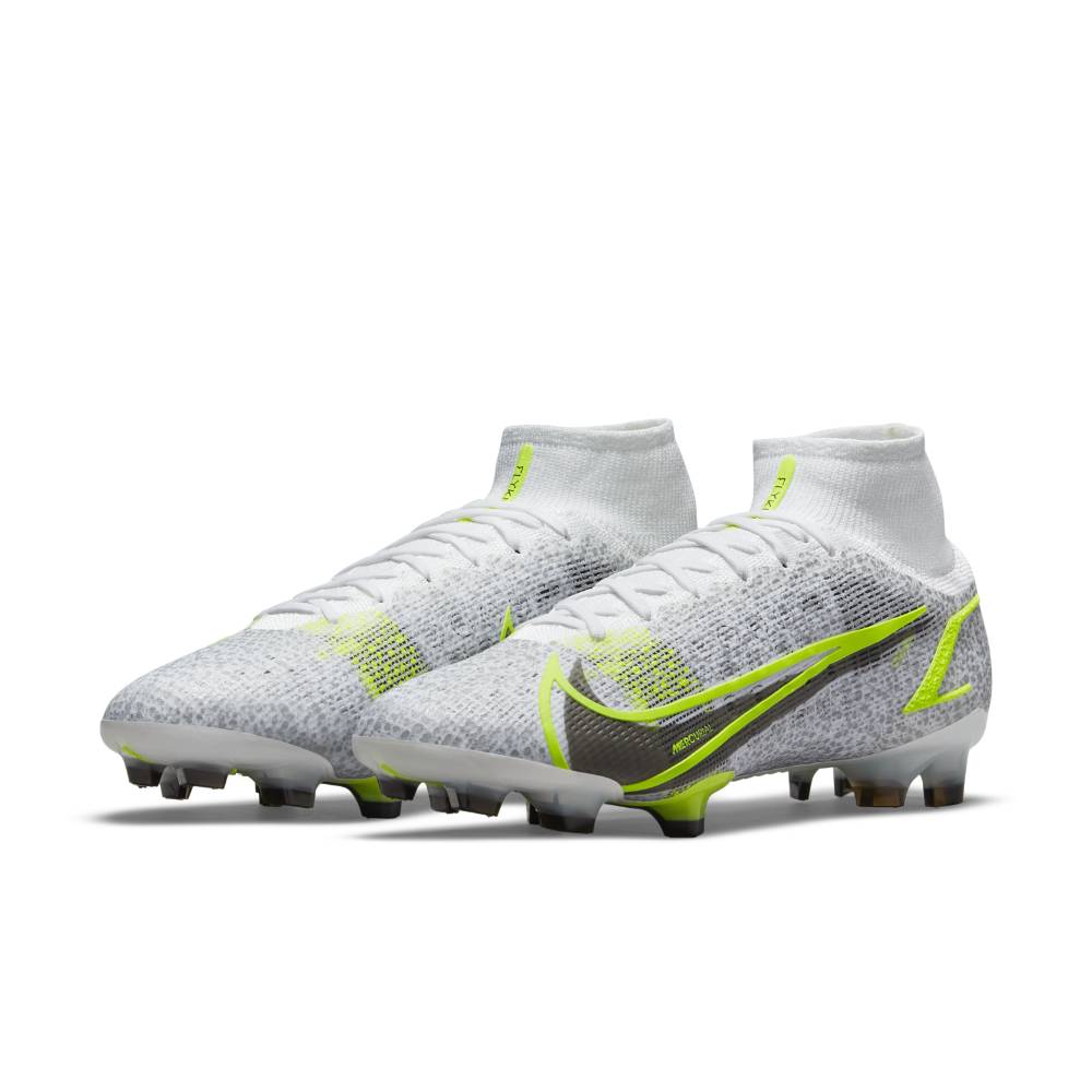 Nike Mercurial Superfly 8 Elite FG Fotballsko Silver Safari