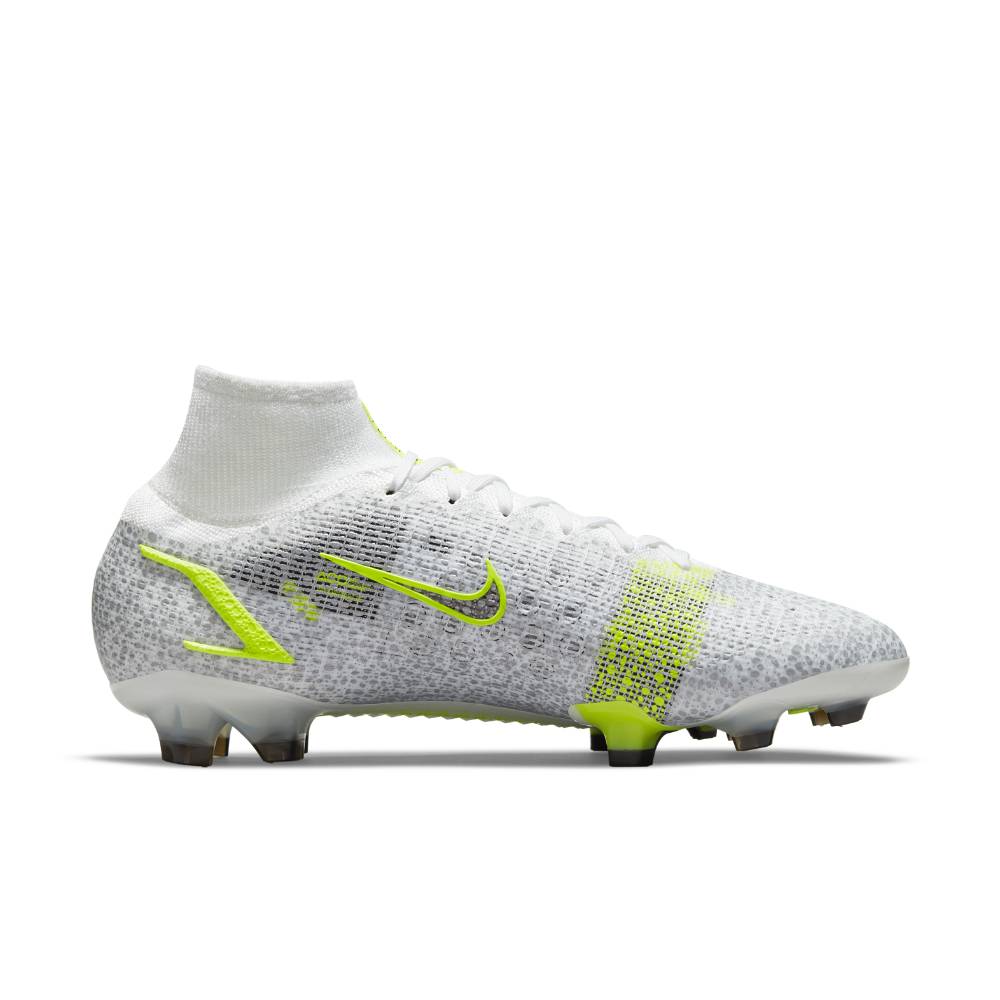 Nike Mercurial Superfly 8 Elite FG Fotballsko Silver Safari