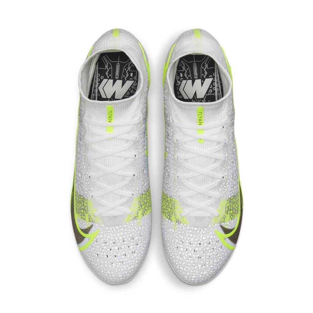 Nike Mercurial Superfly 8 Elite FG Fotballsko Silver Safari