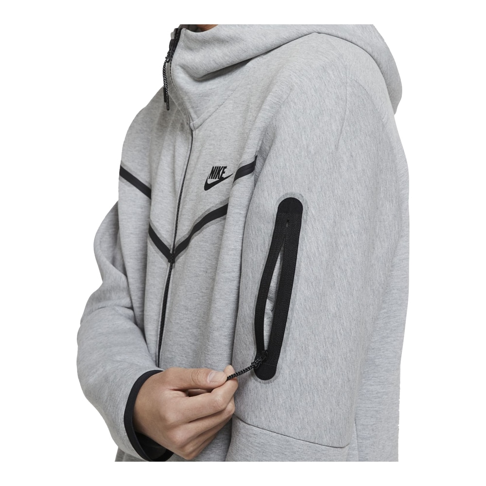 Nike Tech Fleece FullZip Hettegenser Grå