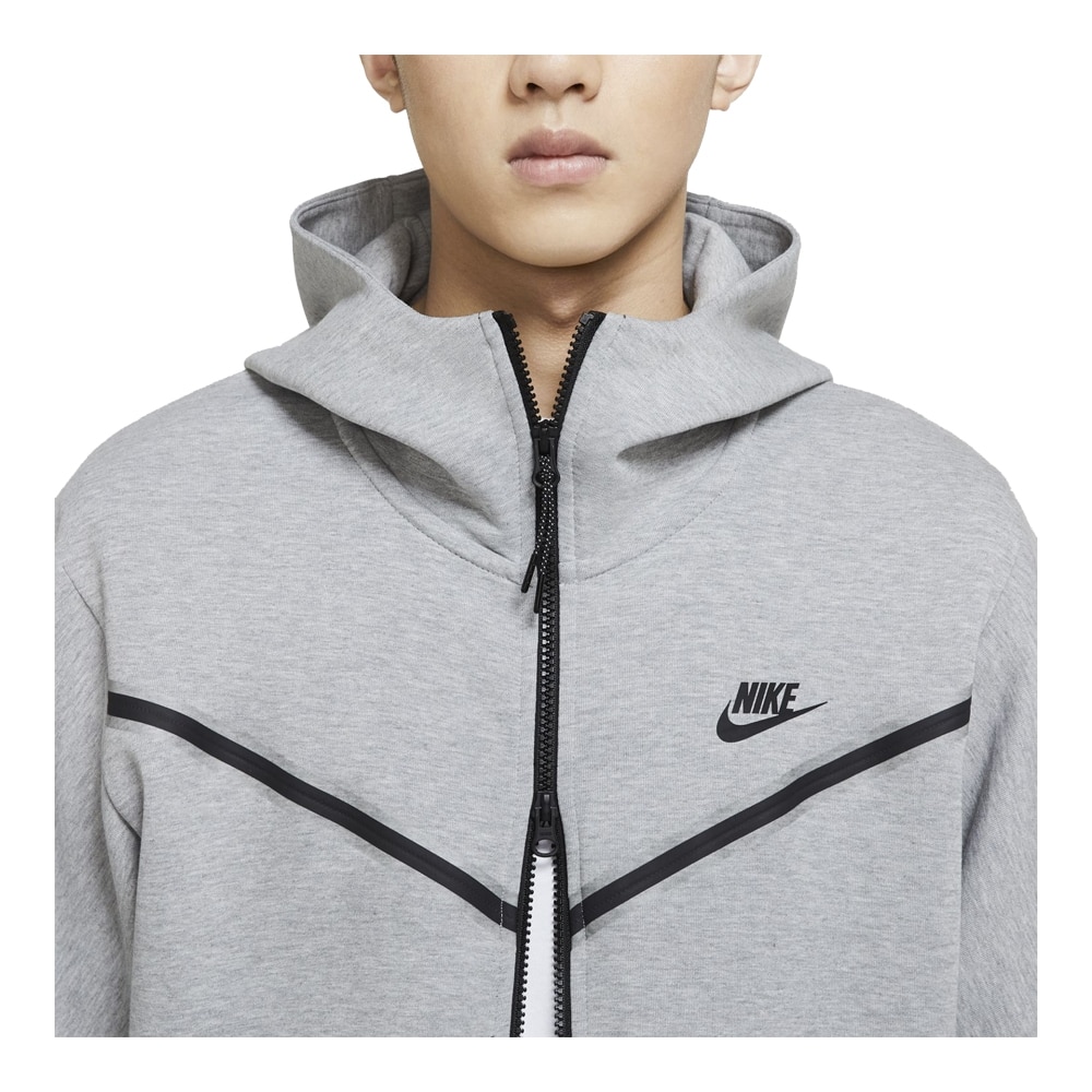 Nike Tech Fleece FullZip Hettegenser Grå