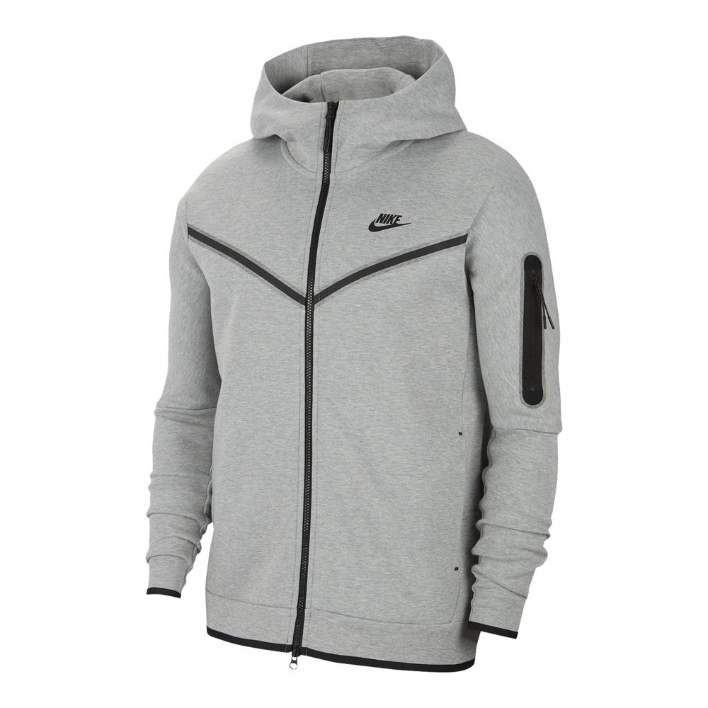 Nike Tech Fleece FullZip Hettegenser Grå