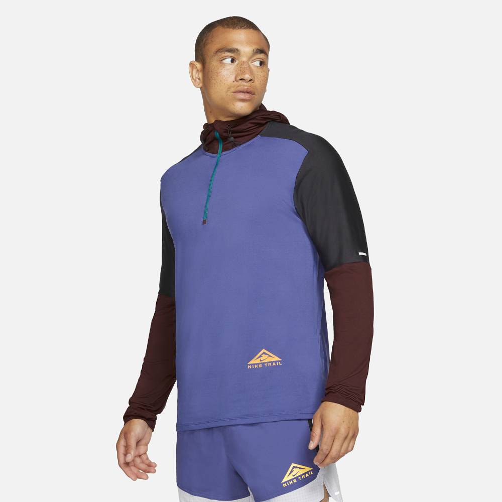 Nike Trail Element GX Hoodie Hettegenser Herre Lilla