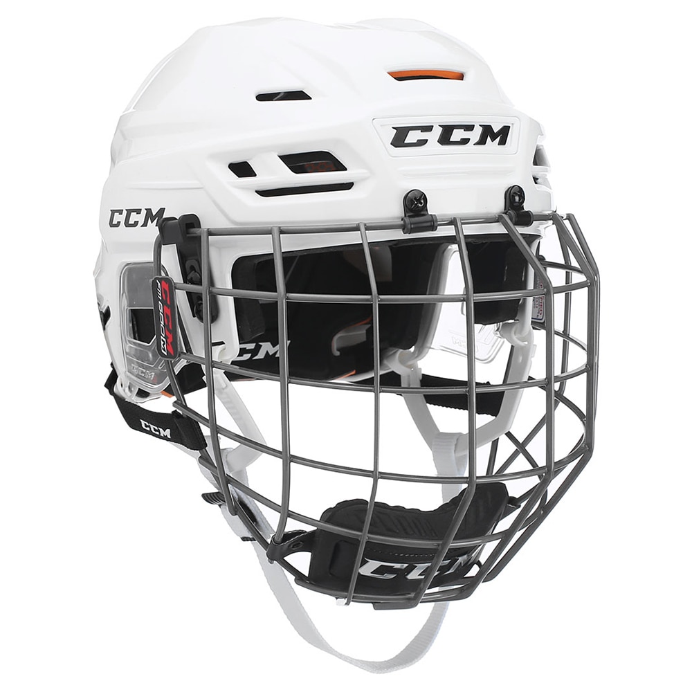 Ccm Tacks 710 Combo Hockeyhjelm Hvit