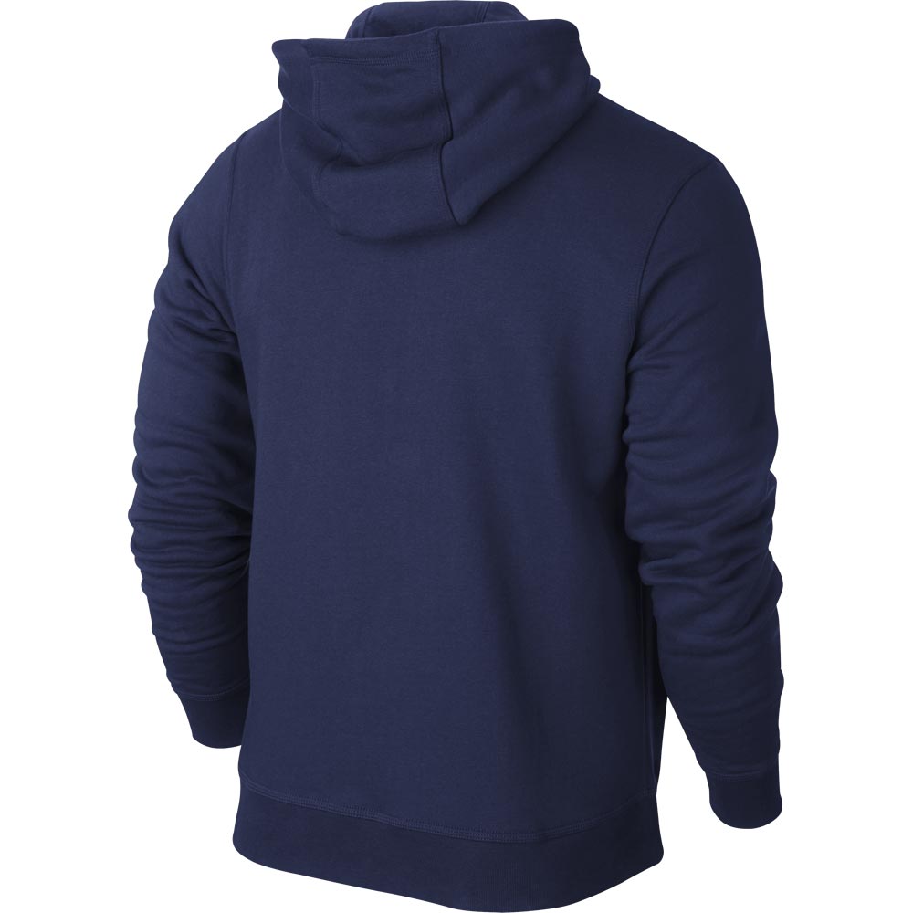 Nike Team Club FullZip Hoody Hettegenser Marine