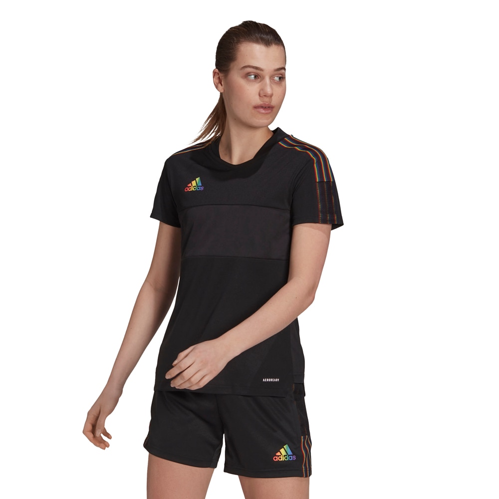 Adidas House of Tiro 21 Treningstrøye Dame Sort/Pride