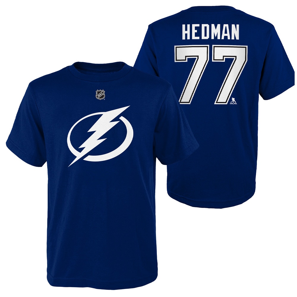 Outerstuff NHL Barn T-skjorte Tampa Bay Lightning Hedman 77