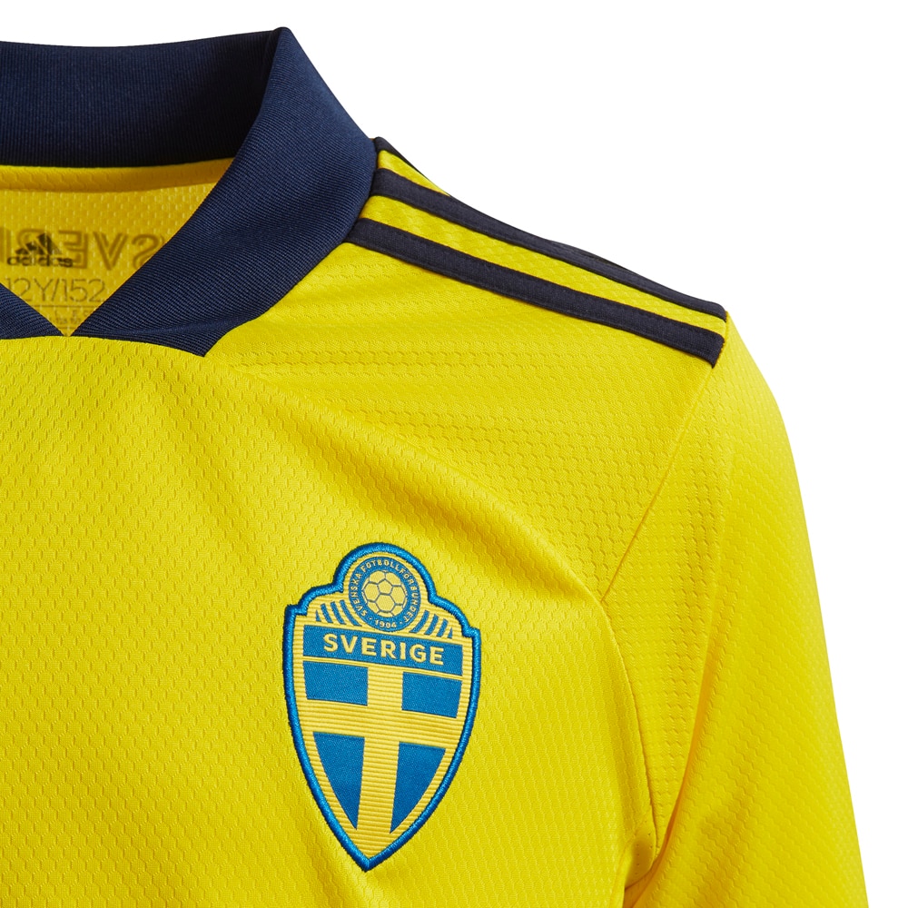 Adidas Sverige Fotballdrakt EM 2021 Hjemme Barn