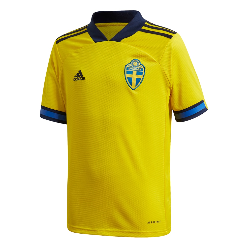 Adidas Sverige Fotballdrakt EM 2021 Hjemme Barn