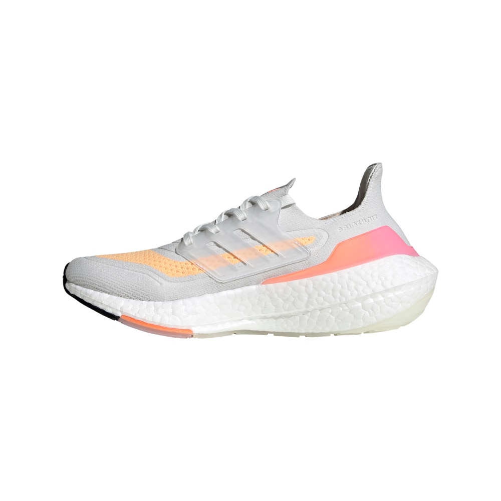Adidas UltraBoost 21 Joggesko Dame Hvit/Rosa/Oransje