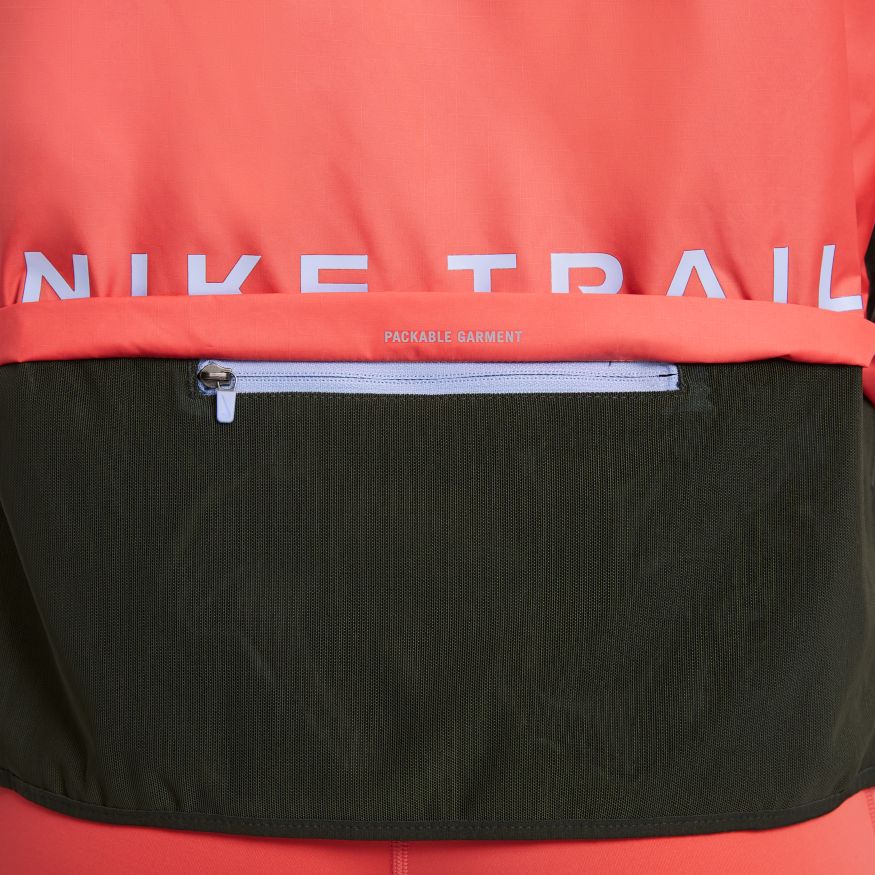 Nike Trail Shield Løpejakke Dame Oransje