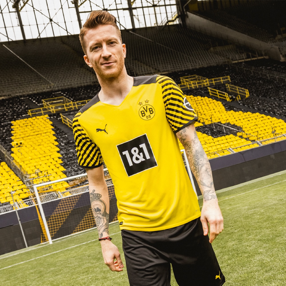 Puma BVB Dortmund Draktsett 21/22 Hjemme Barn