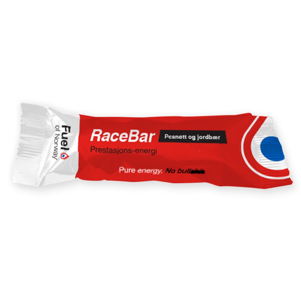 Fuel of Norway Racebar Peanøtt og Jordbær 40g