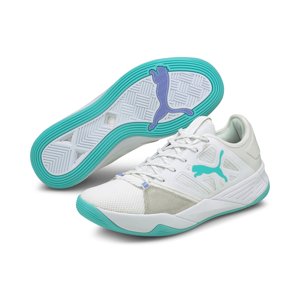 Puma Accelerate Turbo Nitro Hallsko Dame Hvit/Turkis