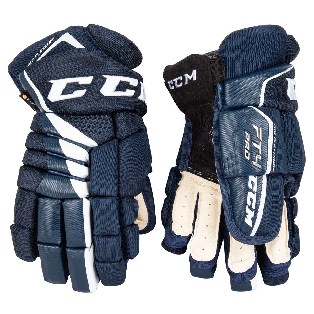 Ccm JetSpeed FT4 PRO Junior Hockeyhanske Marine