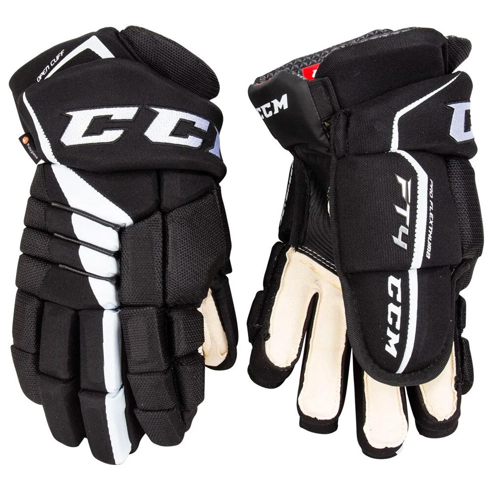 Ccm JetSpeed FT4 Junior Hockeyhanske Svart