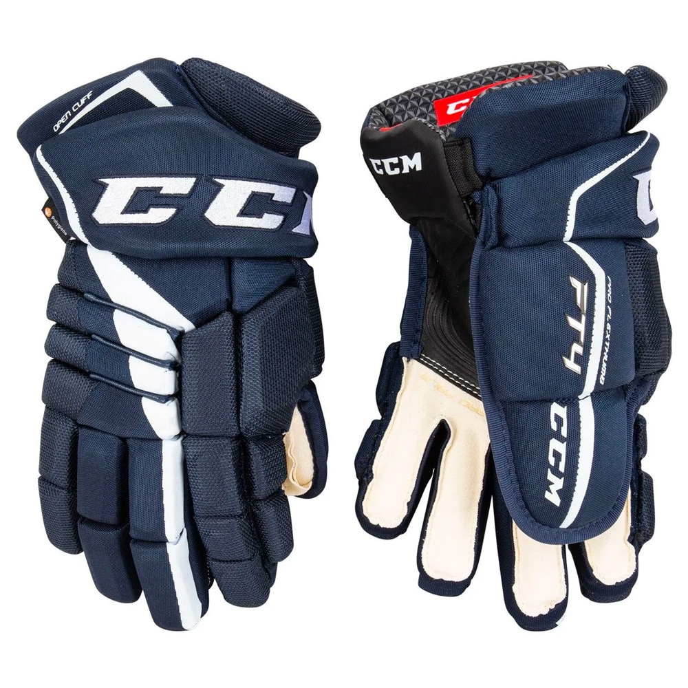 Ccm JetSpeed FT4 Junior Hockeyhanske Marine