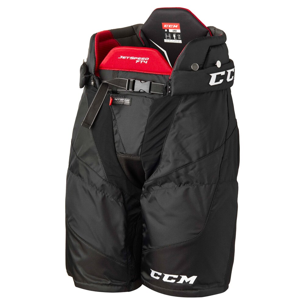 Ccm JetSpeed FT4 Junior Hockeybukse Svart