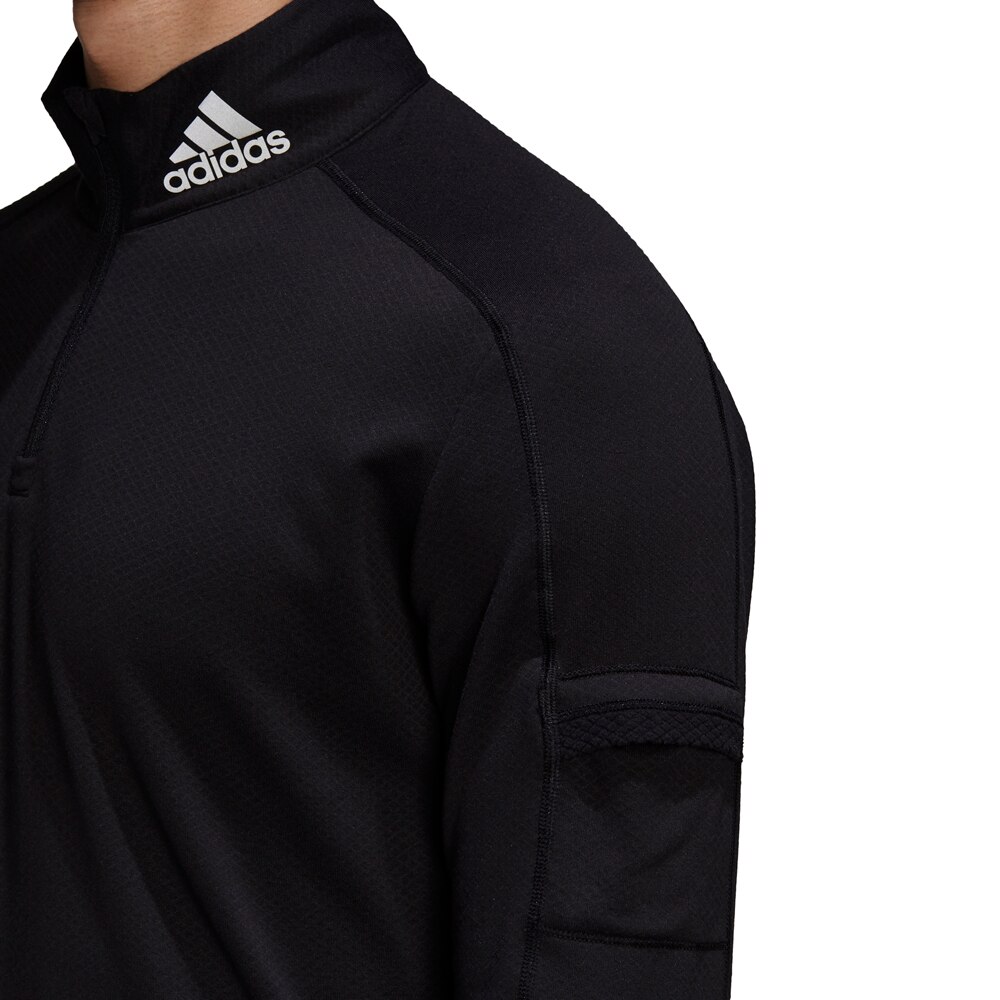 Adidas Warm 1/2-Zip Treningsgenser Herre Sort