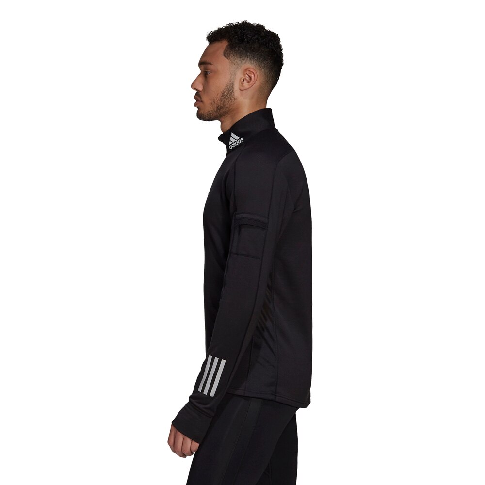 Adidas Warm 1/2-Zip Treningsgenser Herre Sort