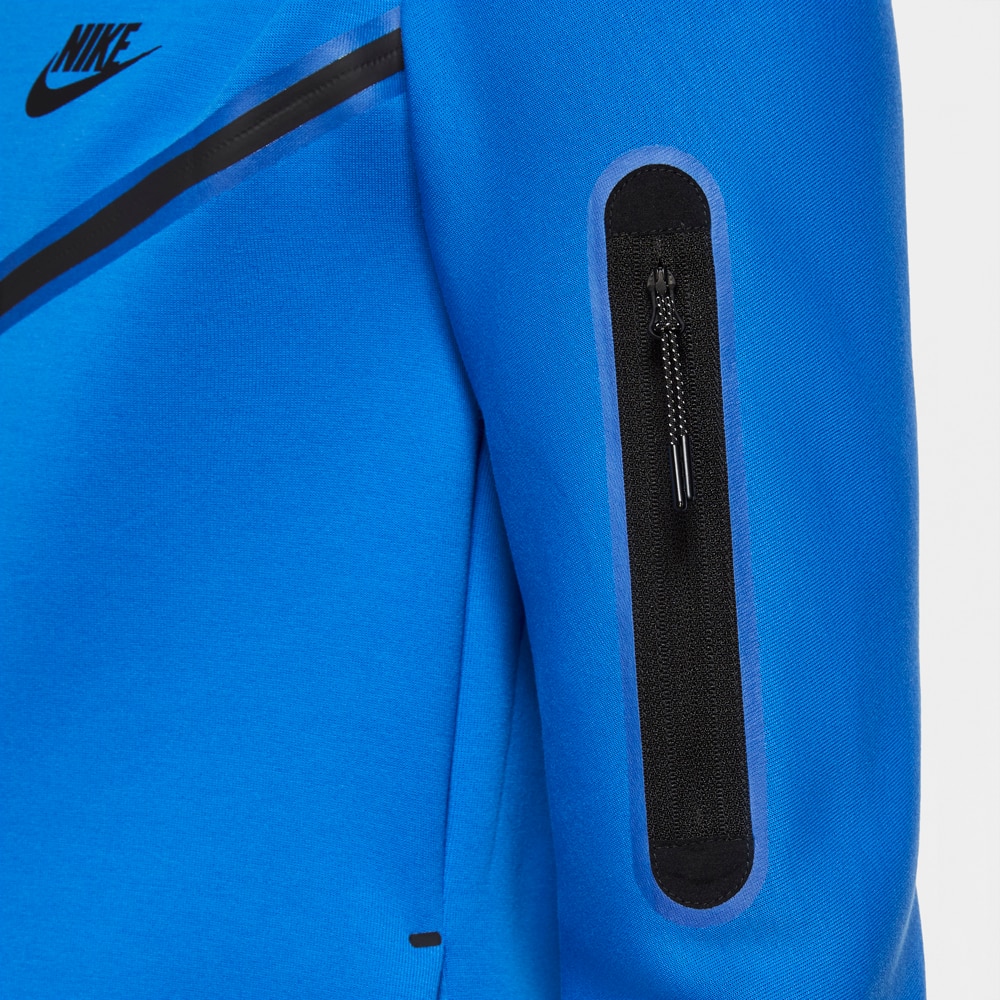 Nike Tech Fleece FullZip Hettegenser Blå