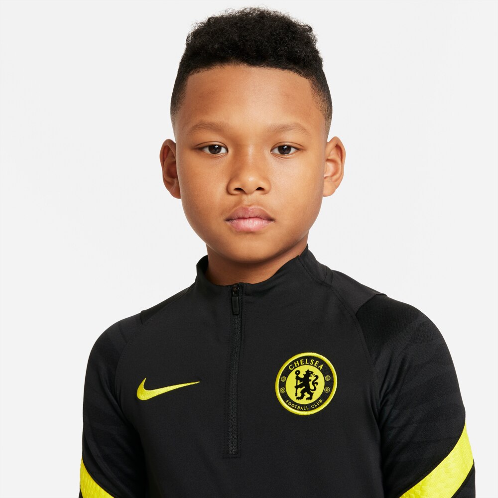 Nike Chelsea FC Treningsgenser 21/22 Barn Sort