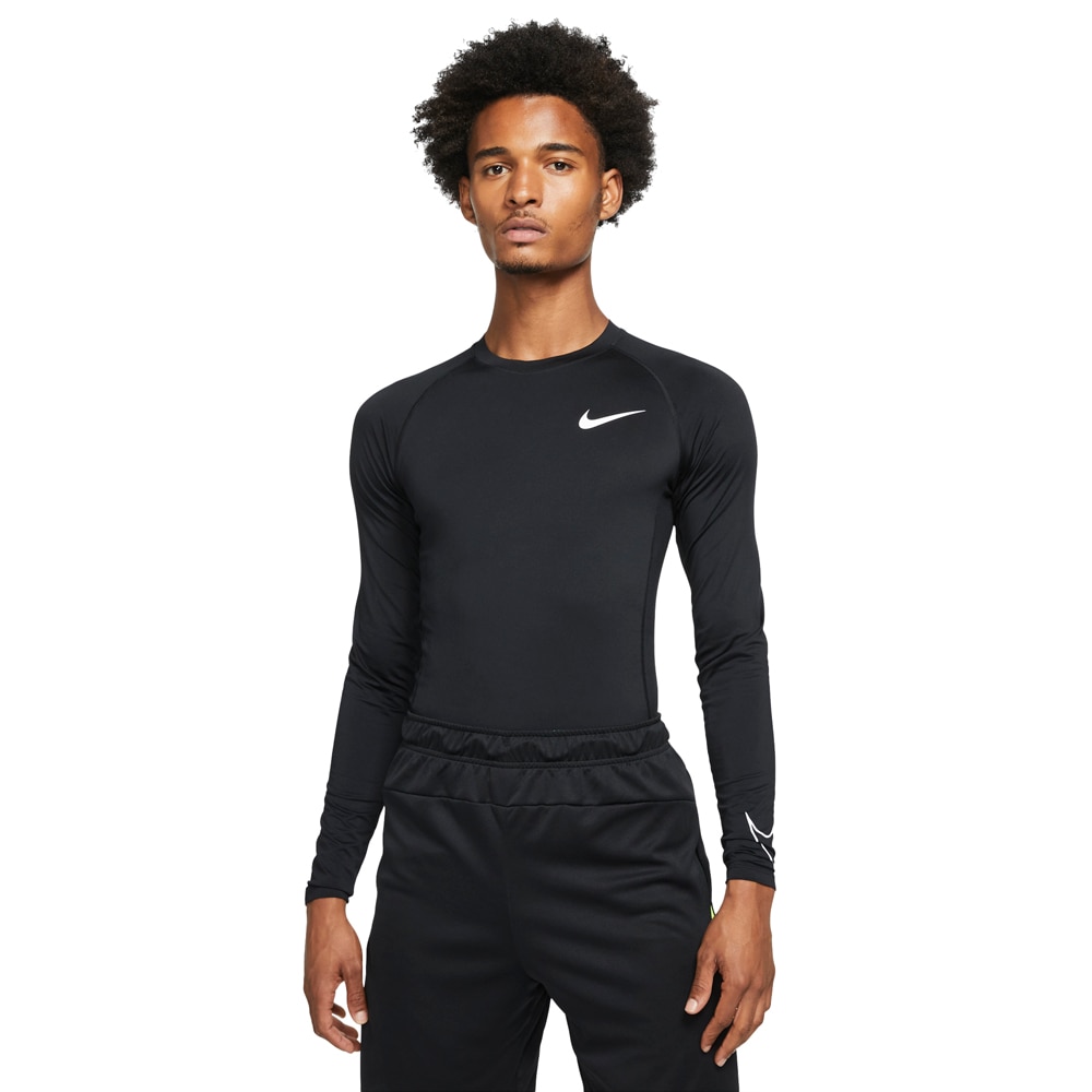 Nike Pro Dri-Fit Langermet Baselayer Sort