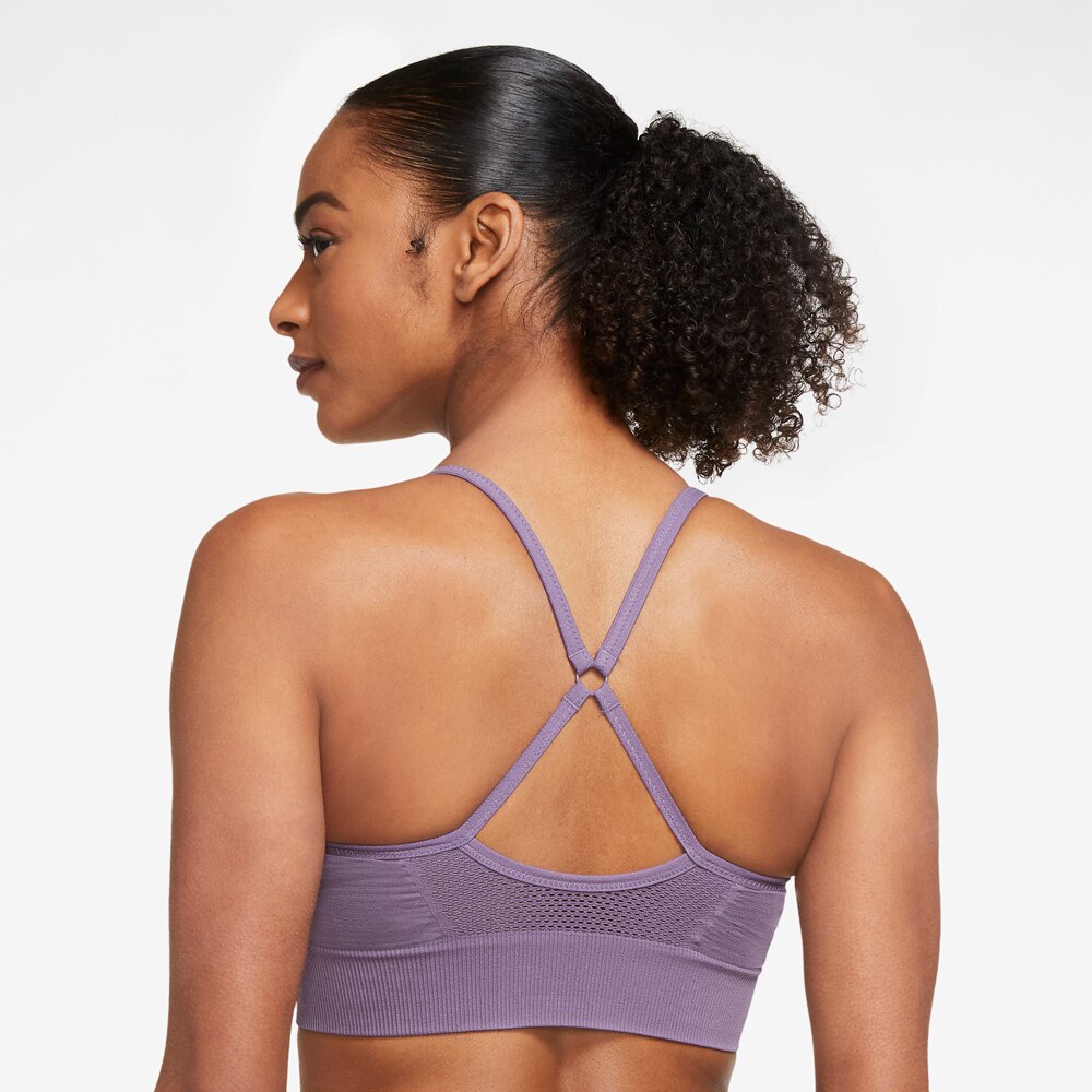 Nike Indy Seamless Sports-BH Dame Lilla