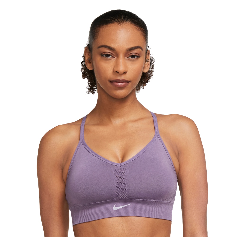 Nike Indy Seamless Sports-BH Dame Lilla