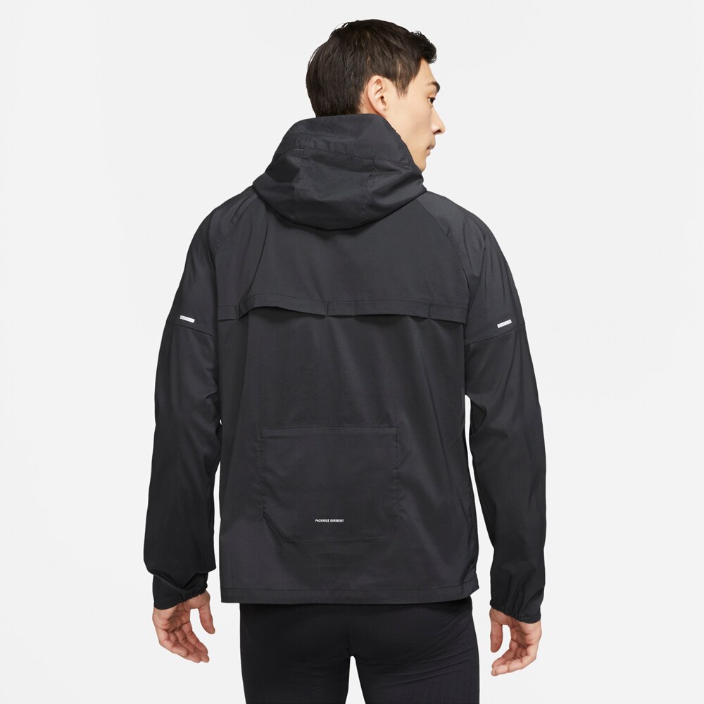 Nike Repel UV Windrunner Treningsjakke Herre Sort