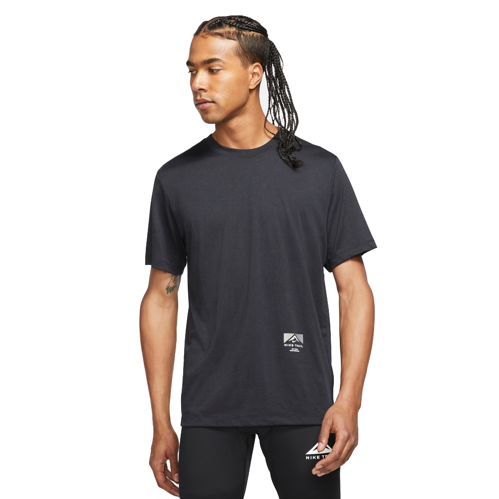 Nike Dri-Fit Trail T-Skjorte Herre Sort