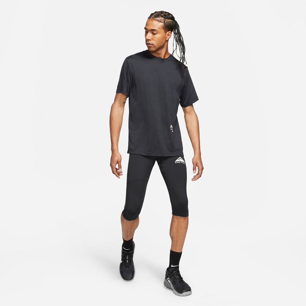 Nike Dri-Fit Trail T-Skjorte Herre Sort