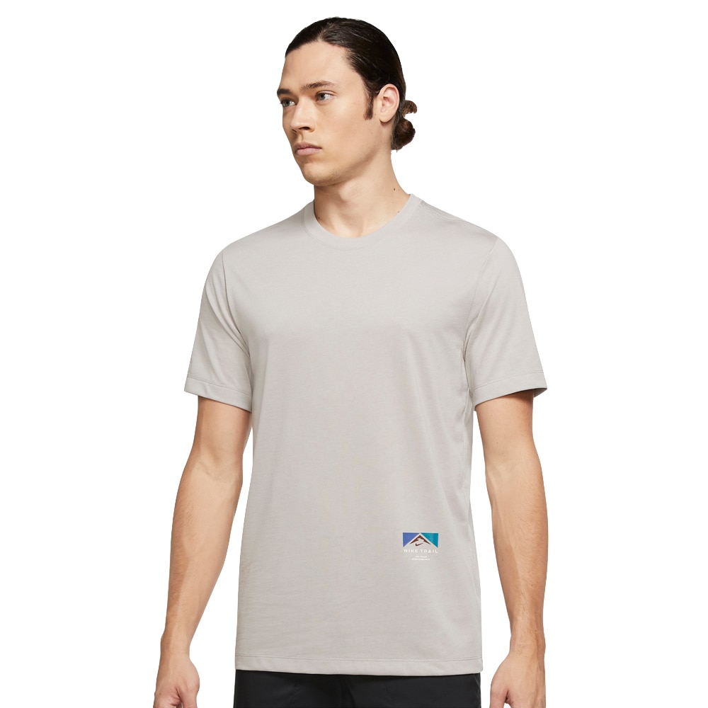 Nike Dri-Fit Trail T-Skjorte Herre Grå