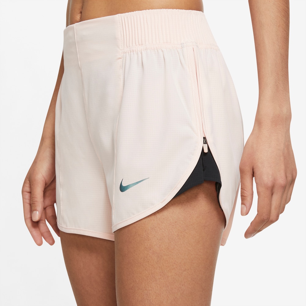 Nike Run Division Tempo Luxe Treningsshorts Dame Rosa